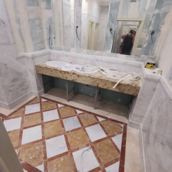 Waterjet - гидрообразивная обработка камня
